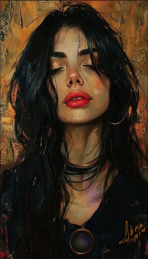 ArteDiAlina.com painting: Dreaming Awake